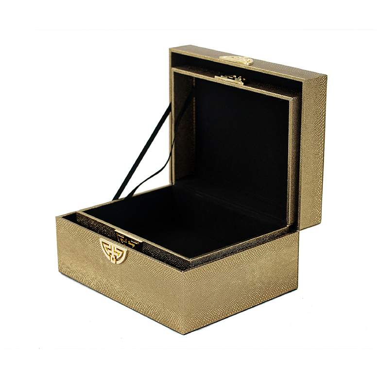 Image 6 Yasmeen Bronze &amp; Gold Nesting Boxes - Set of 2 more views