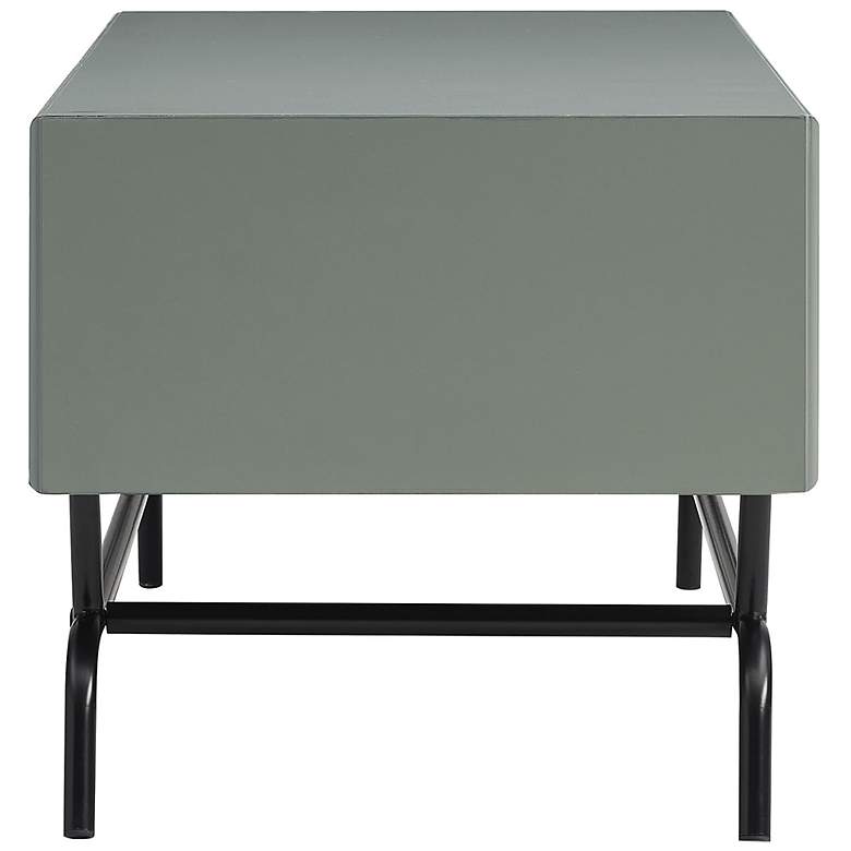 Image 5 Yastara 42 inch Wide Sage Green 2-Drawer Coffee Table/TV Stand more views