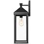 3_Yates 21.75" High 1-Light Outdoor Wall Sconce in Powder Coated Black more views