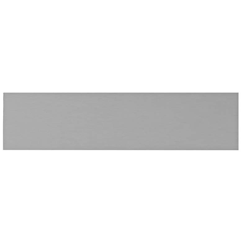Image 3 Yaztra 60" Wide Gray Wood 3-Drawer TV Stand more views