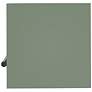 3_Yaztra 63 1/4" High Sage Green and Black 5-Shelf Corner Bookcase more views