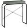 Yazzy 33 1/4" Wide age Green Black U-Shaped Console Table