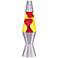 Yellow and Red Accent LAVA ® Lamp