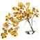 Yellow Aspen Leaf Spray 29" Wide Faux Branches in Vase