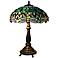 Yellow Dragonfly Tiffany Style Table Lamp