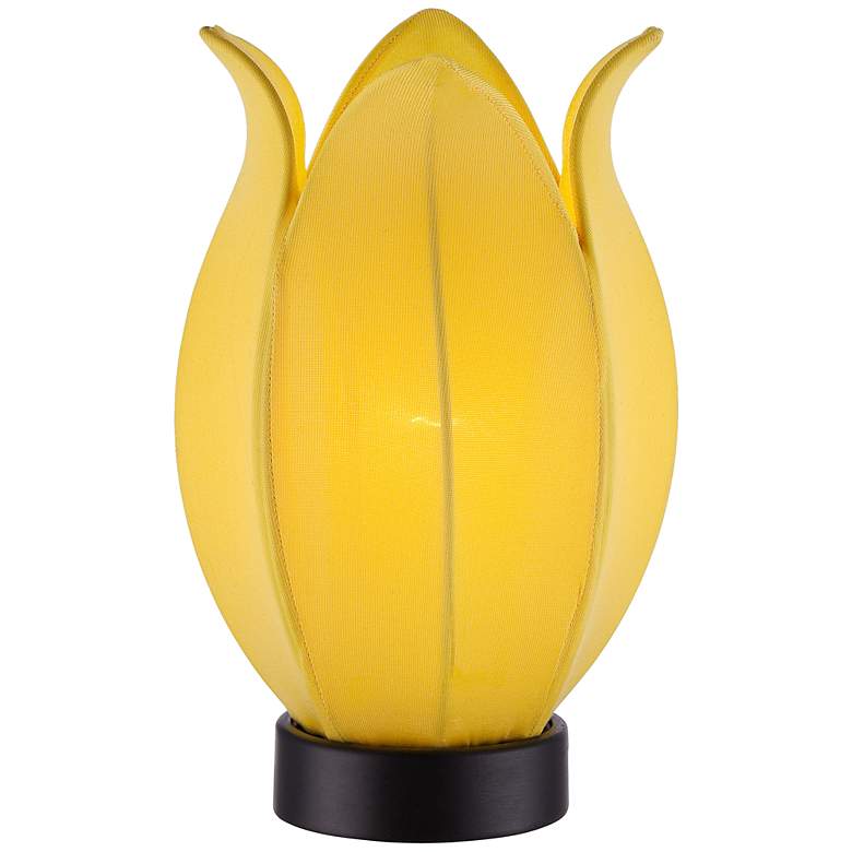Image 1 Yellow Tulip LED Accent Lamp