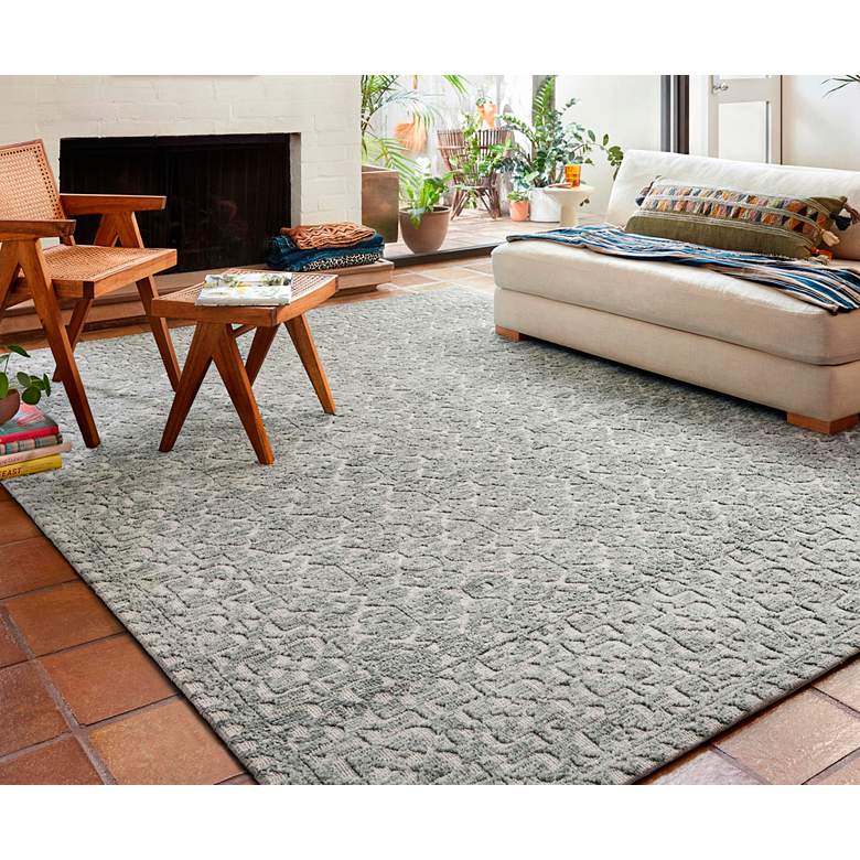 Image 1 Yeshaia YES-01 5'x7'6" Sand and Pebble Rectangular Area Rug