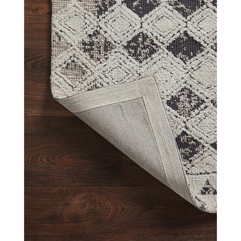 Yeshaia YES-02 5&#39;x7&#39;6 inch Black Neutral Rectangular Area Rug more views