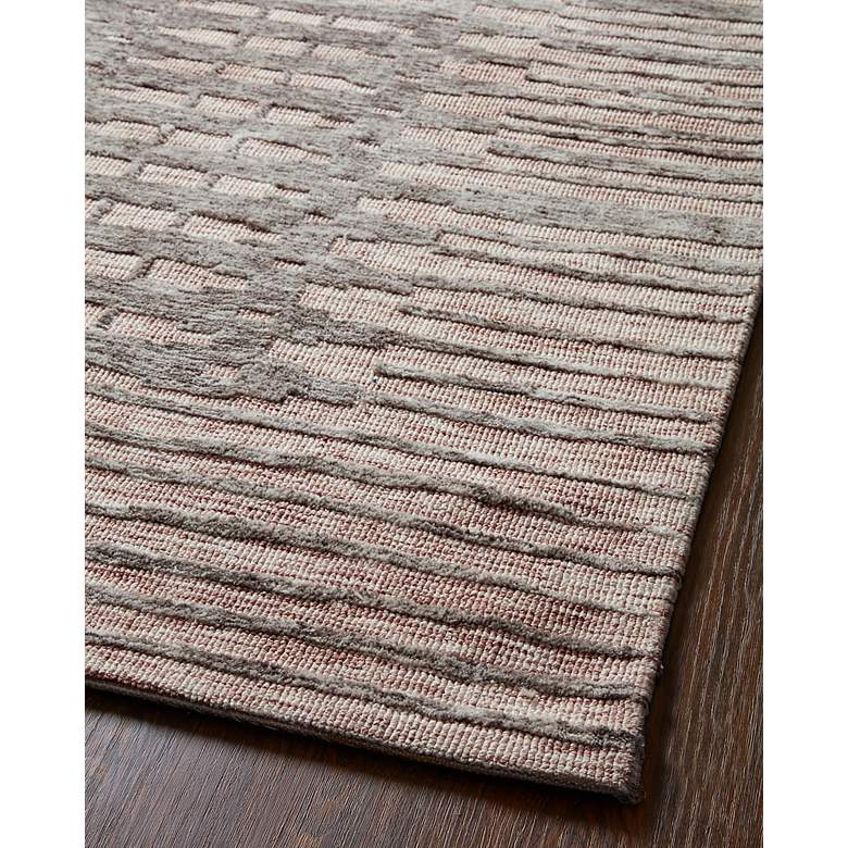Yeshaia YES-04 5&#39;x7&#39;6 inch Blush and Taupe Rectangular Area Rug more views