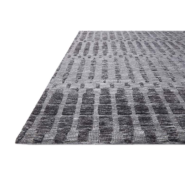 Yeshaia YES-05 5&#39;x7&#39;6&quot; Gray Charcoal Rectangular Area Rug more views