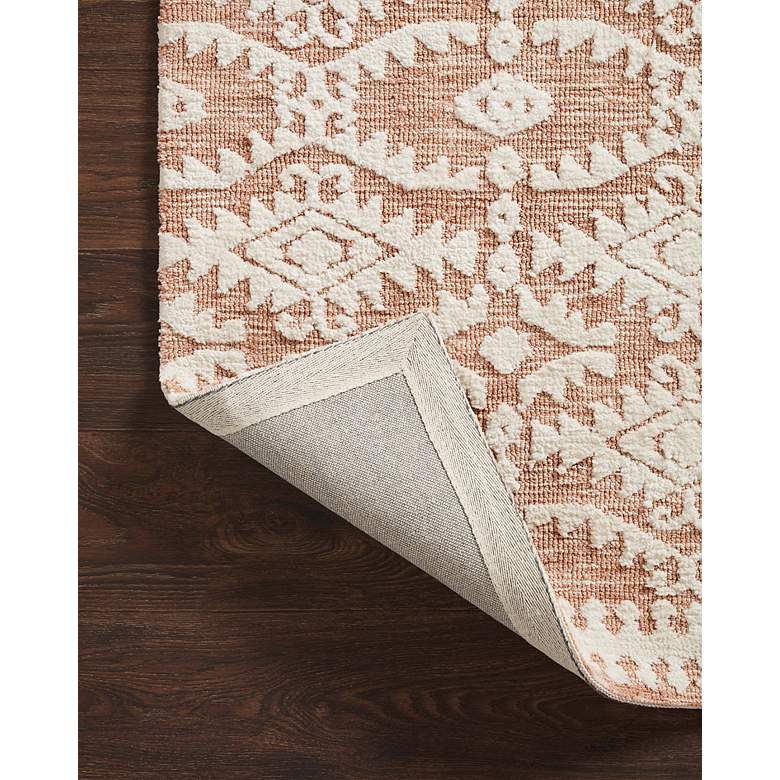 Yeshaia YES-06 5&#39;x7&#39;6&quot; Terracotta Ivory Rectangular Area Rug more views