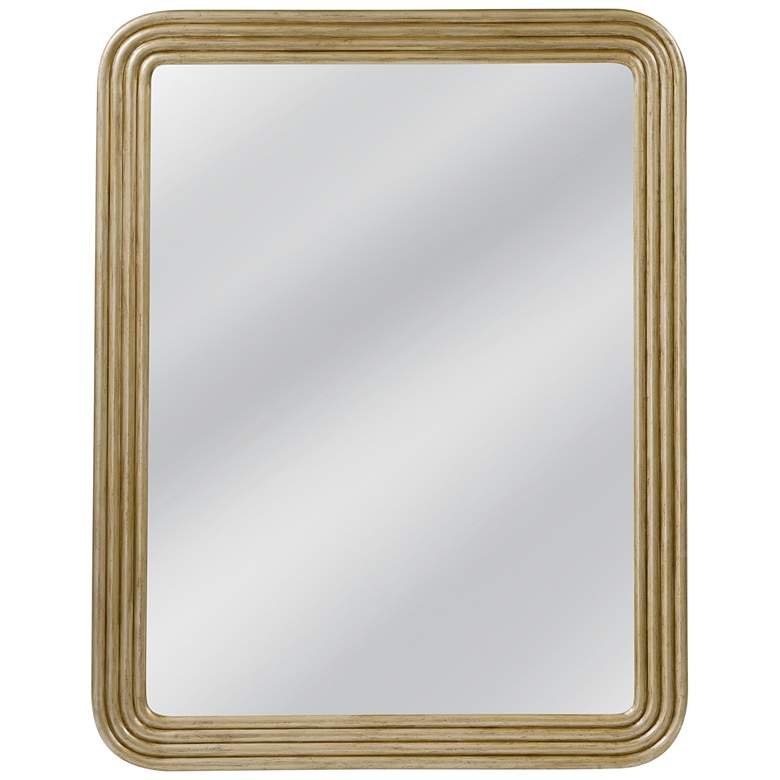 Image 1 Yevette 44" x 56" Antique Gold Wall Mirror
