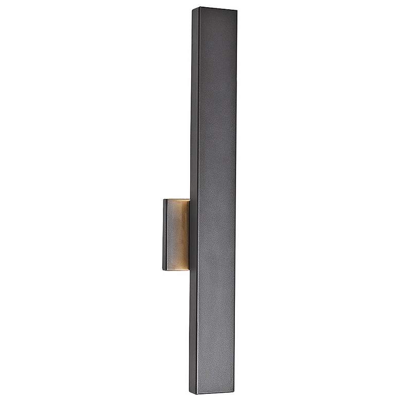 Image 3 Yoga 24" High Coal Marine Grade Modern LED Outdoor Light more views