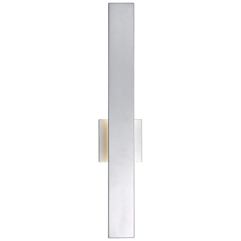 Image 2 Yoga 24 inch High Silica Marine Grade Steel LED Modern Outdoor Wall Light