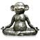 Yoga Monkey 15" Indoor & Outdoor Resin Statue