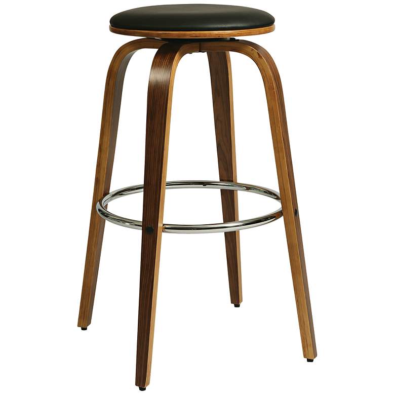 Image 1 Yohkoh 30" Faux Leather Modern Barstool Set of 2