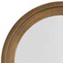 Yolo Oxidized Brass 32 1/2 Round Wall Mirror