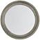 Yolo Oxidized Nickel 32 1/2" Round Wall Mirror