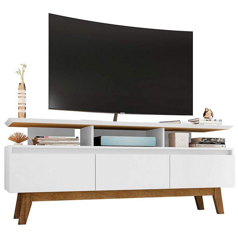 Image 1 Yonkers 62.99 TV Stand in White