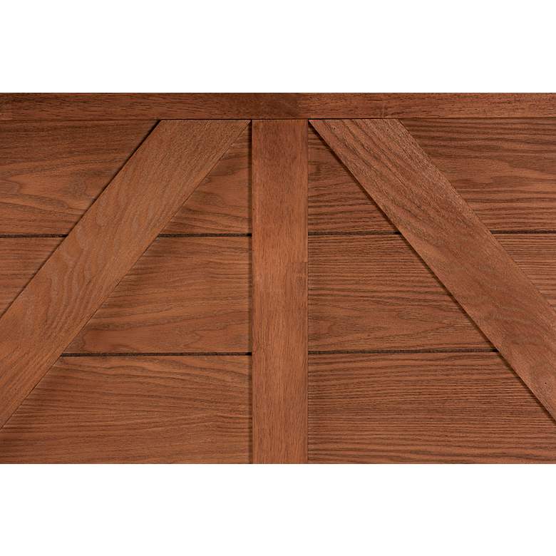 Image 4 Yorick 63 1/4" Wide Natural Brown Wood Queen Headboard more views