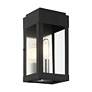5_York 1 Light Black Outdoor ADA Wall Lantern more views