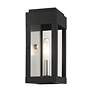 6_York 1 Light Black Outdoor ADA Wall Lantern more views