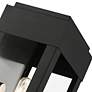 York 1 Light Black Outdoor ADA Wall Lantern