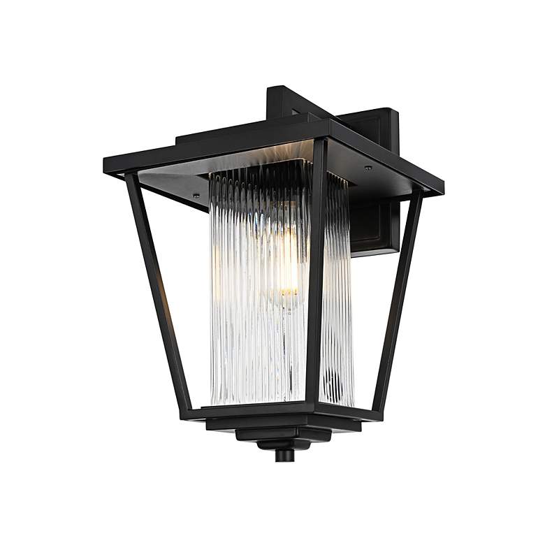 Image 4 York 15 1/2" High Black Outdoor Wall Light more views