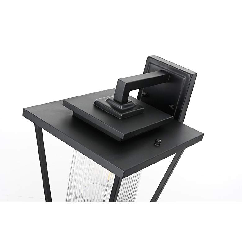 Image 5 York 15 1/2" High Black Outdoor Wall Light more views