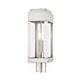 6_York 19 3/4" High Brushed Nickel 2-Light Outdoor Post Light more views