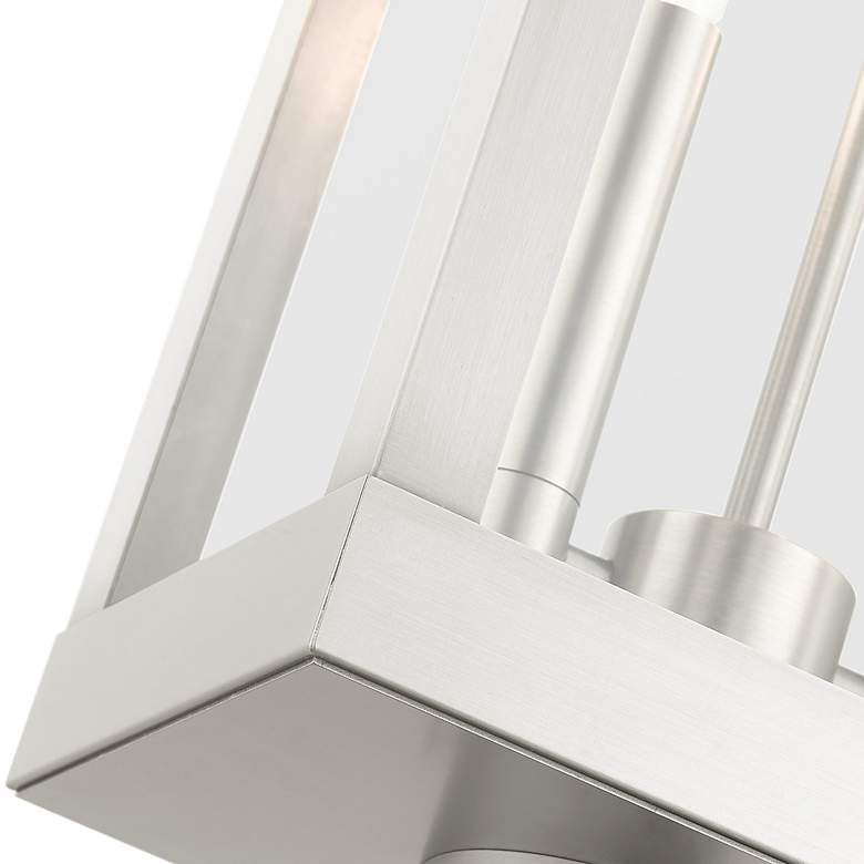 Image 7 York 19 3/4" High Brushed Nickel 2-Light Outdoor Post Light more views