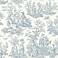 York Sure Strip Blue Waverly Country Life Wallpaper