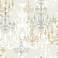 York Sure Strip Gray Luminary Removable Wallpaper