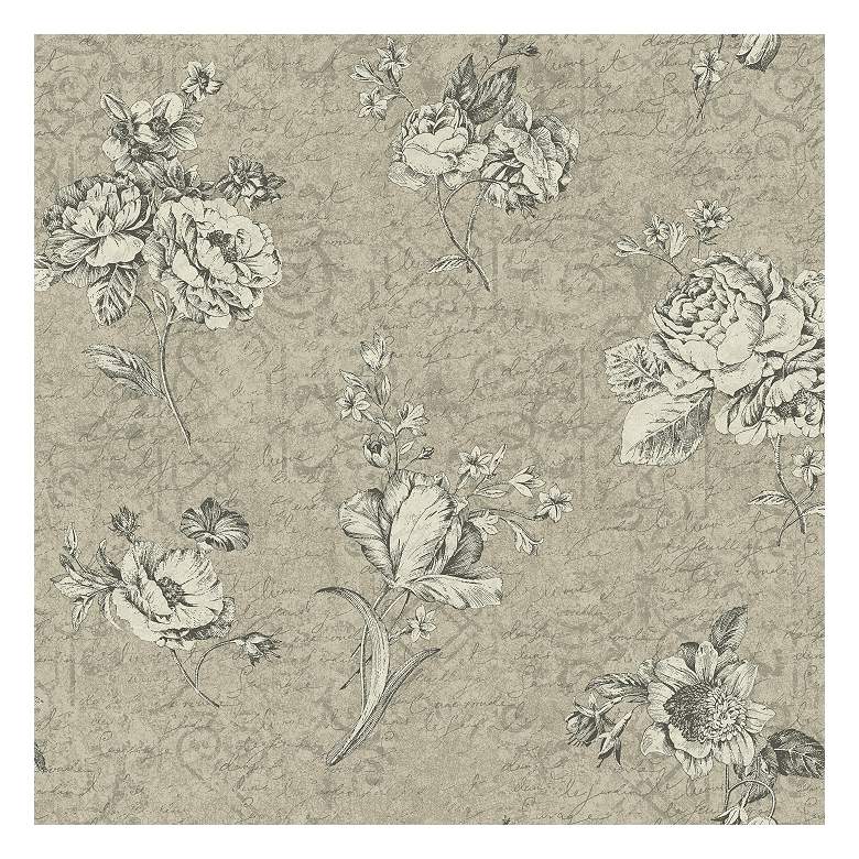 Image 1 York Sure Strip Gray Waverly Picture Perfect Wallpaper