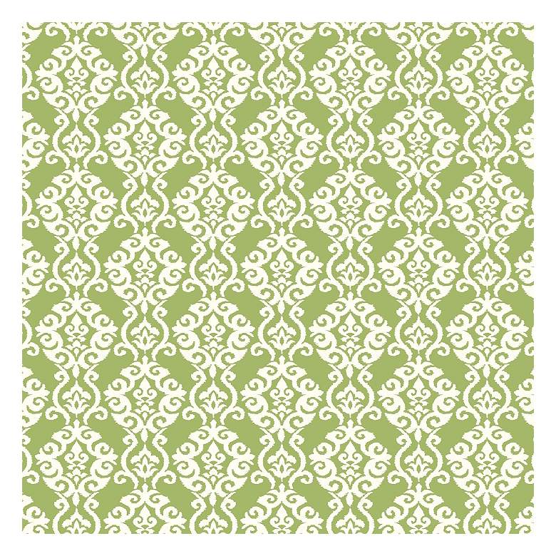 Image 1 York Sure Strip Green Waverly Luminary Removable Wallpaper