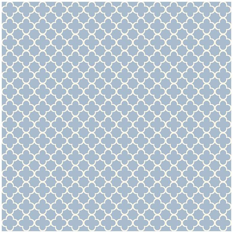 Image 1 York Sure Strip True Blue Waverly Framework Wallpaper