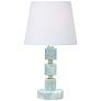 Yorkshire 13" High Polished Jade Accent Table Lamp