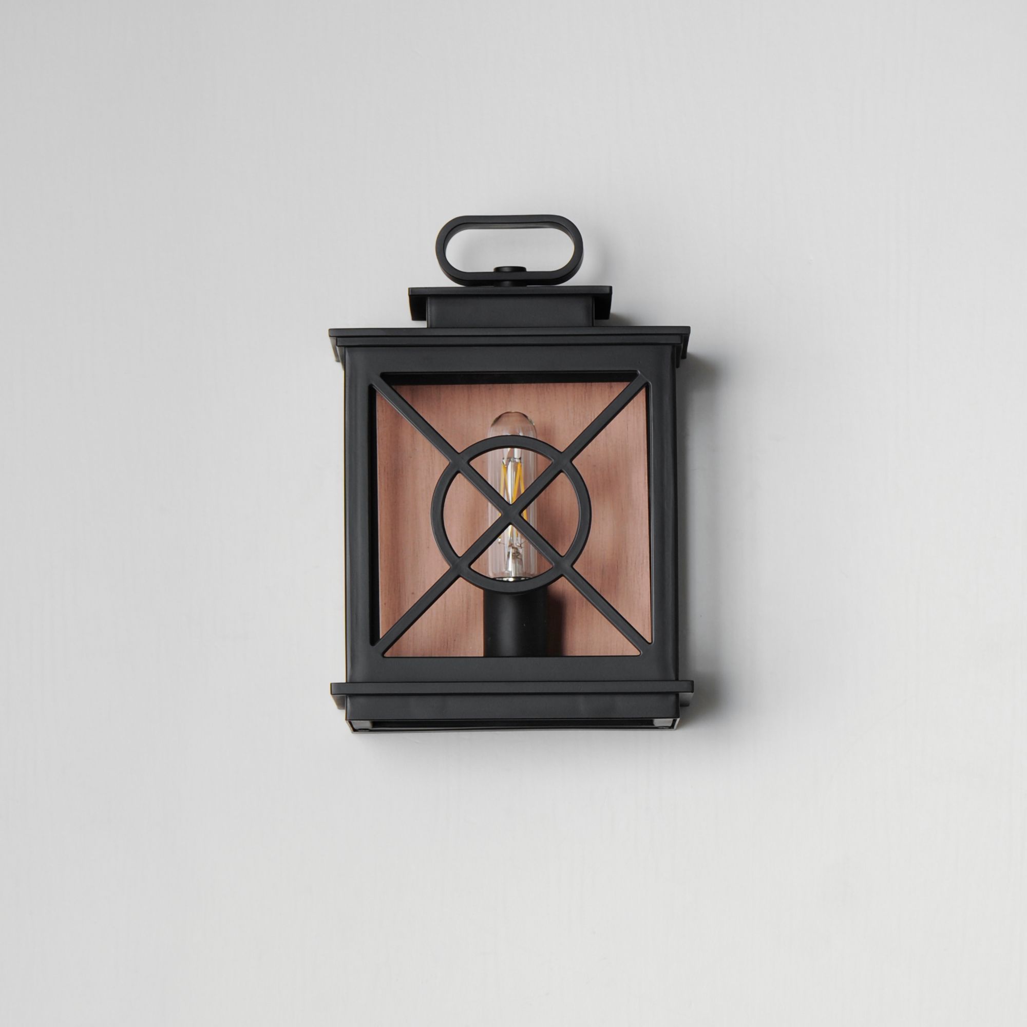 Image 3 Yorktown VX 12 1/4"H Black Outdoor Wall Light more views