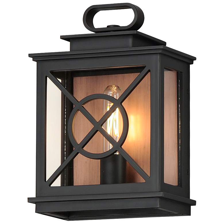 Image 2 Yorktown VX 12 1/4"H Architectural Bronze Outdoor Wall Light