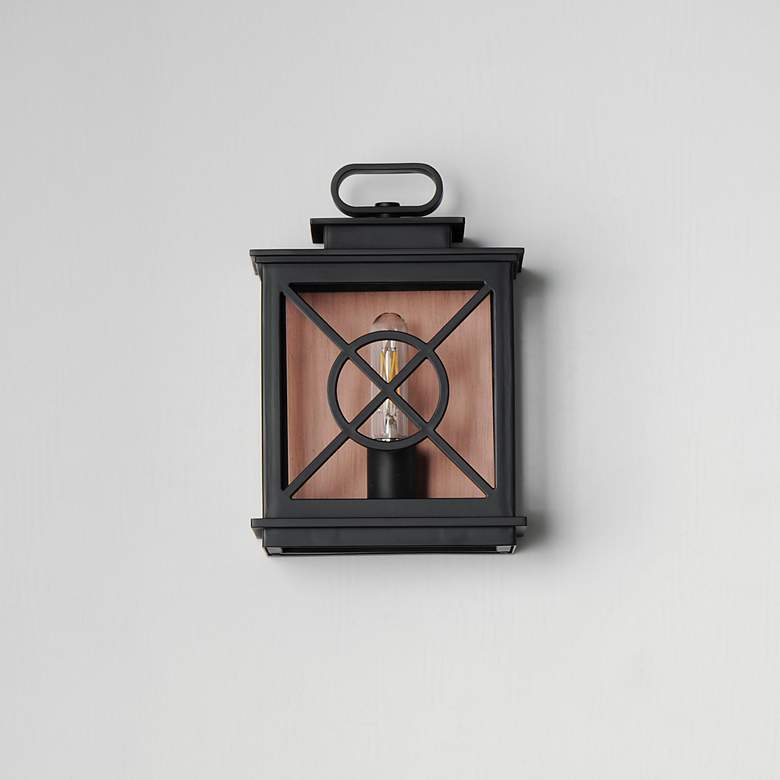 Image 3 Yorktown VX 12 1/4"H Architectural Bronze Outdoor Wall Light more views