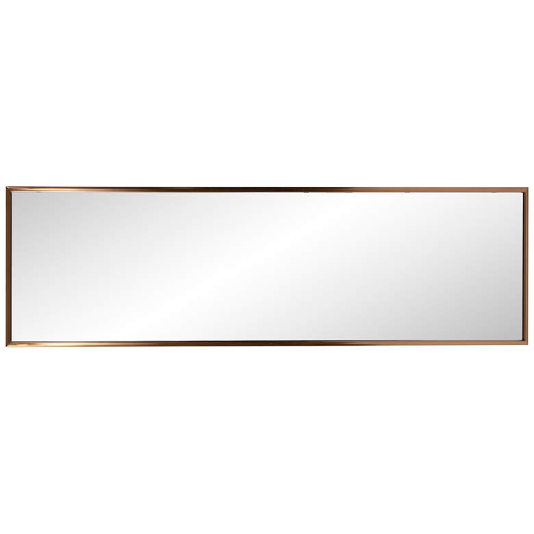Image 6 Yorkville Brushed Brass 18 inch x 60 inch Floor Mirror more views