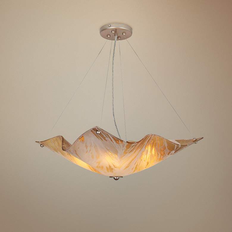 Image 1 You Will Remember 19" Wide Champagne Sarah Pendant Light