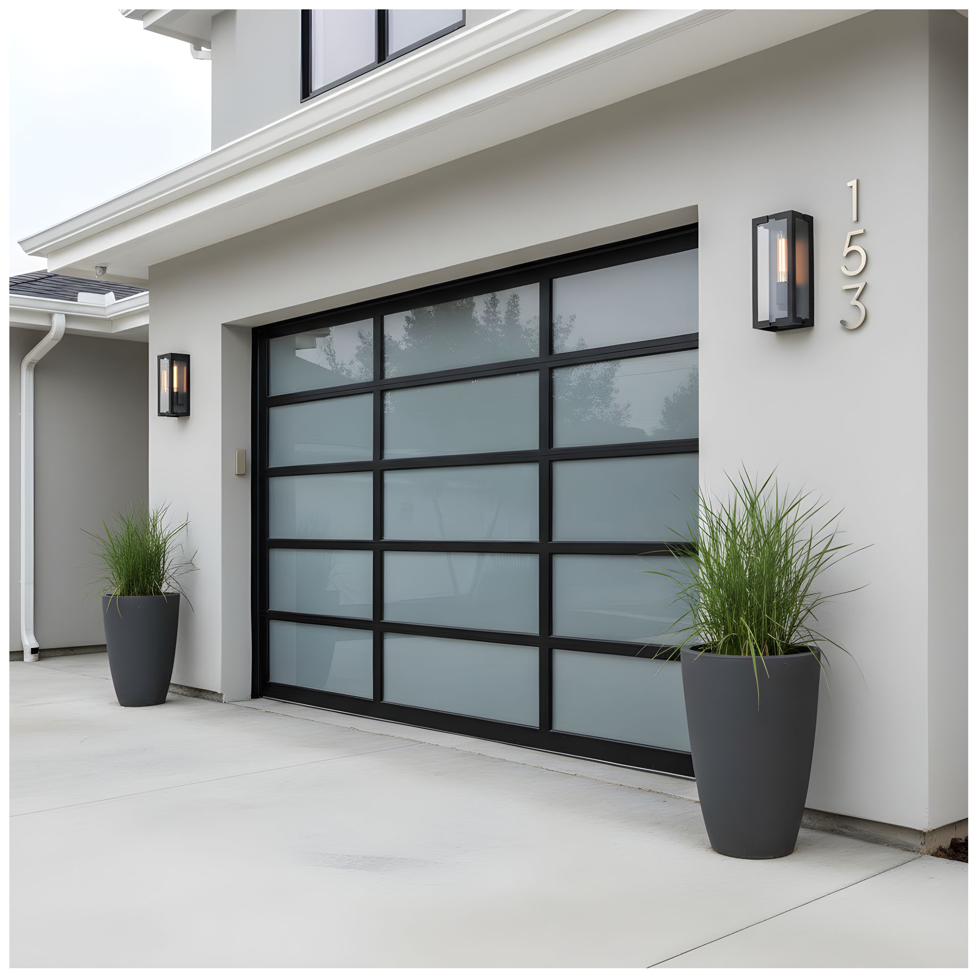 Image 6 Young 1-Light Matte Black Outdoor Wall Lantern more views