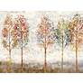 Young Forest 40" Wide All-Weather Outdoor Canvas Wall Art