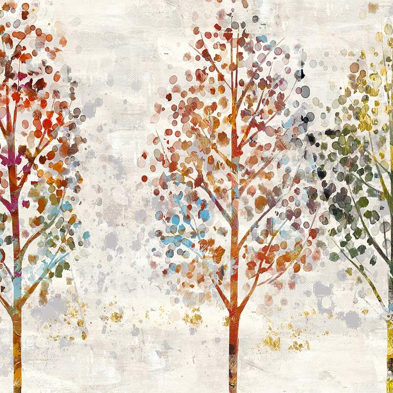 Image 2 Young Forest 40" Wide All-Weather Outdoor Canvas Wall Art more views