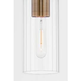 Image4 of Yucca 12 3/4" High Patina Brass Outdoor Wall Light more views