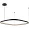Yukon 39 1/4" Wide Urban Bronze LED Pendant Light