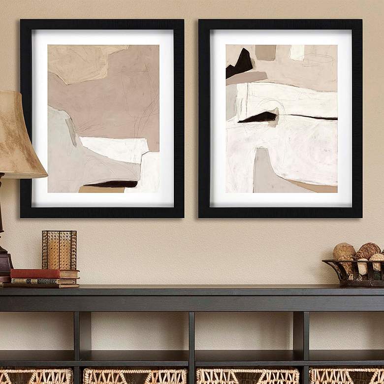 Image 1 Yukon I 32"H 2-Piece Shadow Box Giclee Framed Wall Art Set