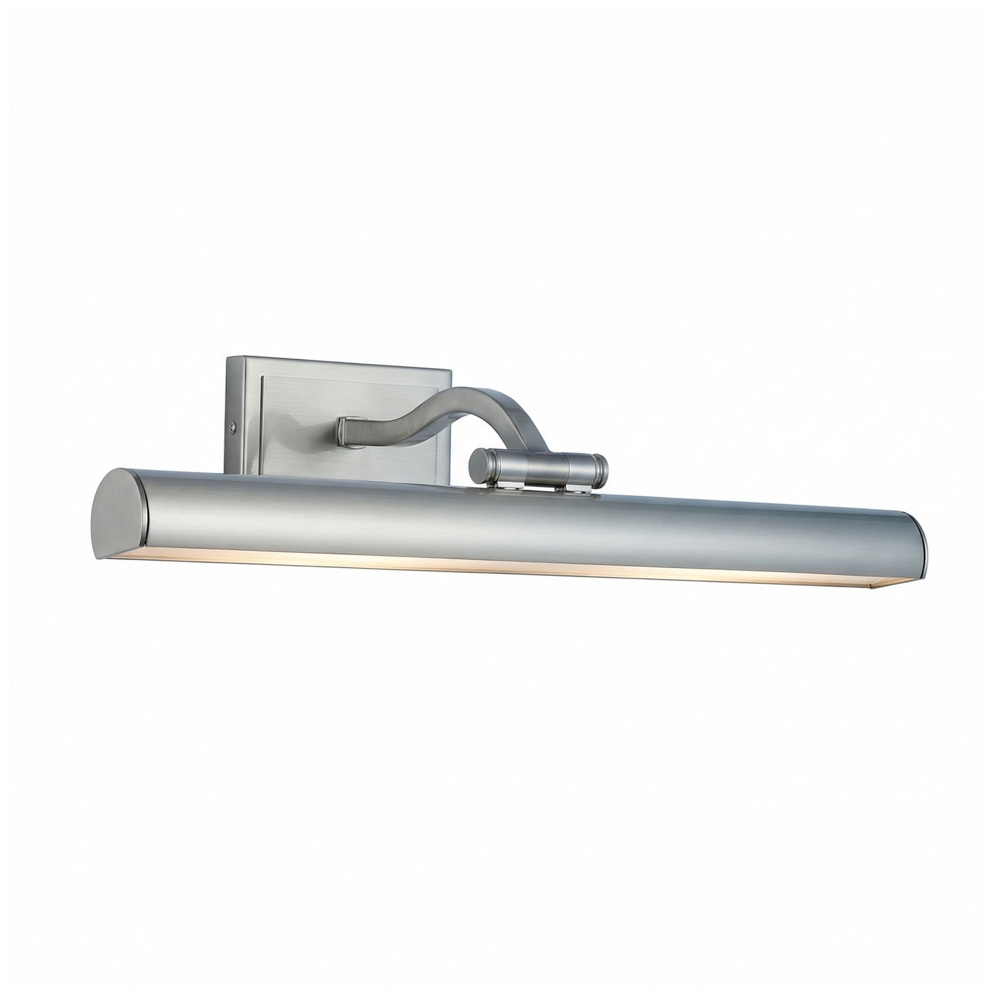 Image 5 Yvonne 16" Wide Satin Chrome, Frosted LED Picture Light more views