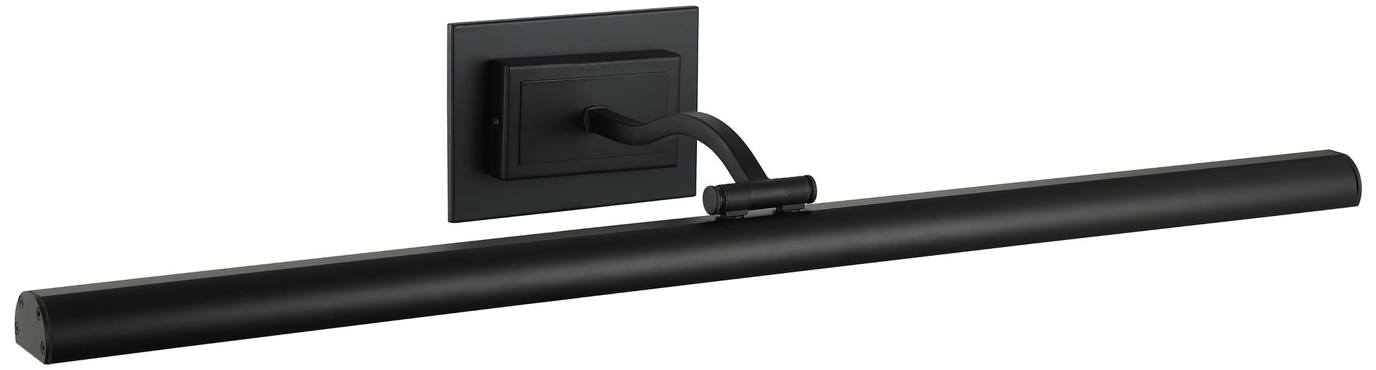 Image 3 Yvonne 32" Wide Matte Black, Frosted LED Picture Light more views
